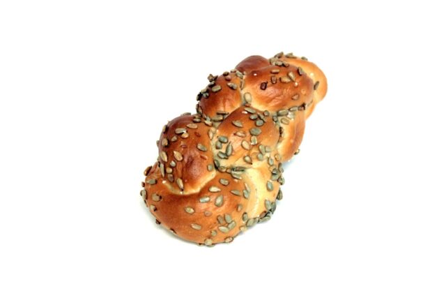 Mini Sunflower Water Challah from Zadies Bakeshop, Fair Lawn NJ