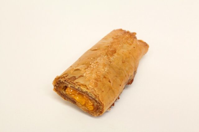 Peach Strudel from Zadies Bakeshop, Fair Lawn NJ