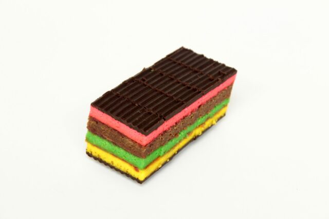 Rainbow Cookies, per pound from Zadies Bakeshop, Fair Lawn NJ