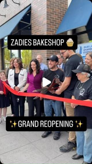 Still frame from an Instagram reel by @jewishlinknews: Back and better than ever. Zadies has officially reopened.